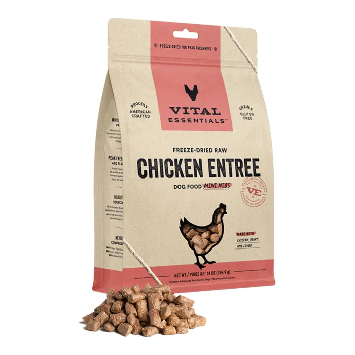 Ve Fdr Chicken Entree Dog Food - Mini Nibs 14-oz