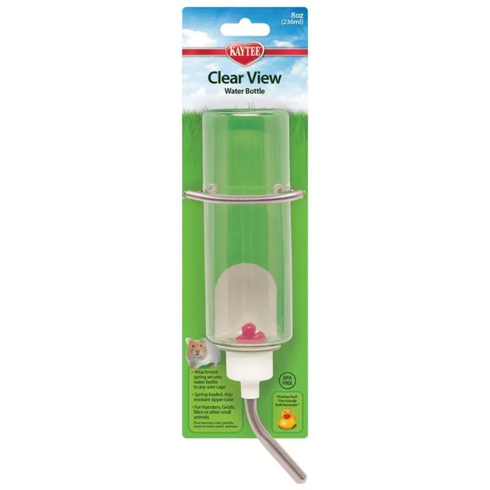 Kaytee Clear View Water Bottle 8-oz
