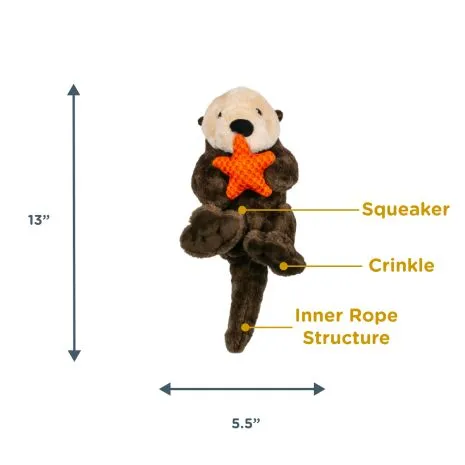 TT ROPE TOY OTTER 14"