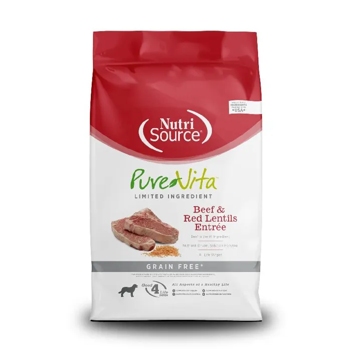 4# NS PUREVITA GF BEEF & RED LENTILS