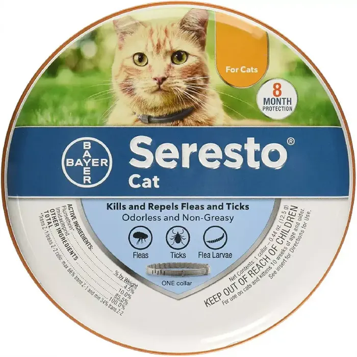 Seresto Flea & Tick Collar For Cats Standard Size